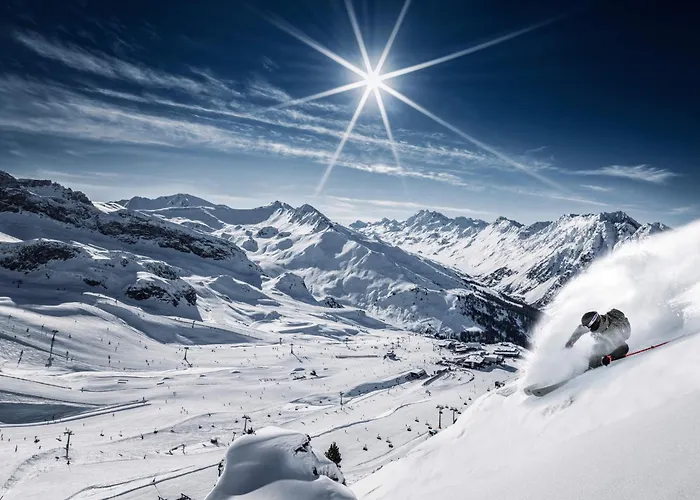 Kleiner Alpiner Boudoir In Der Residenz Silvretta Apartament See